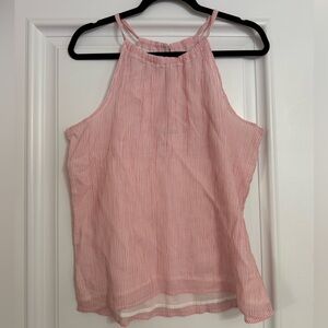 Carve Designs Pink Striped Women's Halter Top